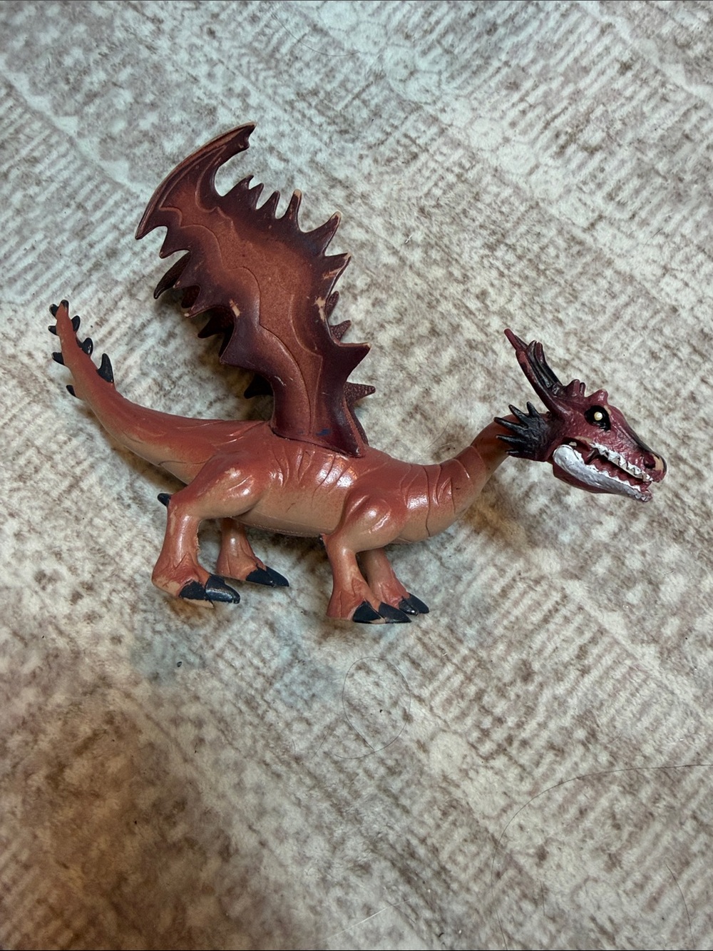 Brown Dragon Reptile Toy
